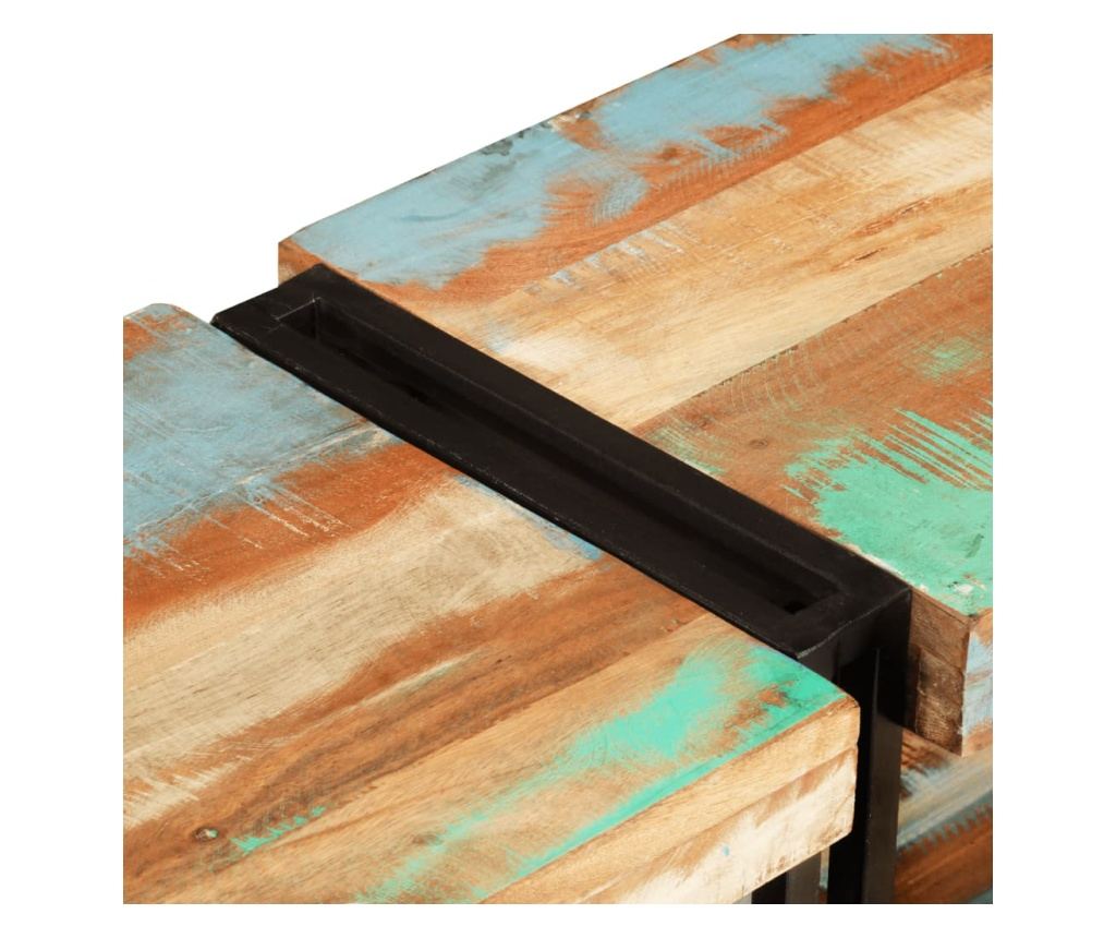 TV Ormarić, 200x30x40 cm, Masivno Reciklirano Drvo - 6