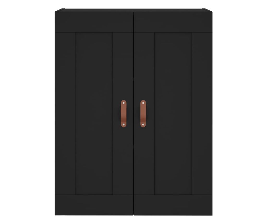 Visoki ormar, crna, 69,5x34x180 cm, kompozitno drvo - 6