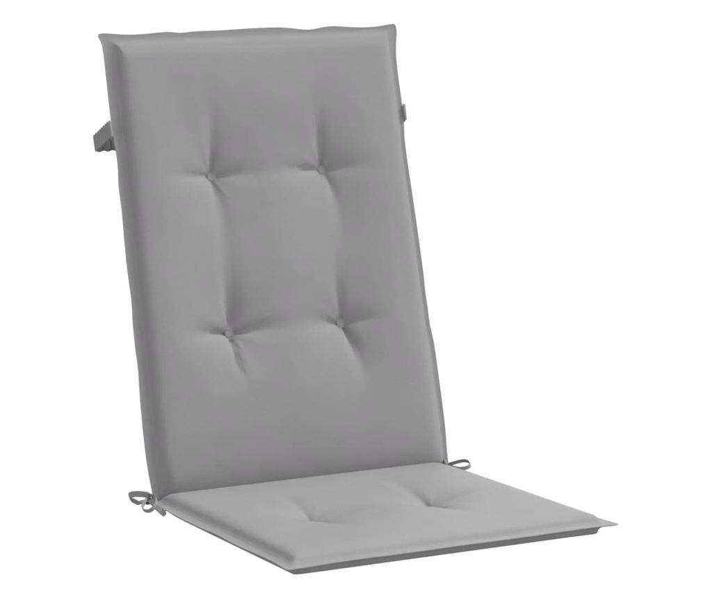 Сгъваеми градински столове с възглавници, 2 бр., Масивно тиково дърво - 11