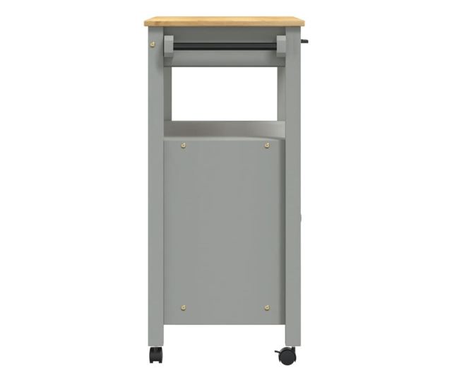 MONZA tömör fenyőfa konyhai kocsi 84 x 40 x 90 cm