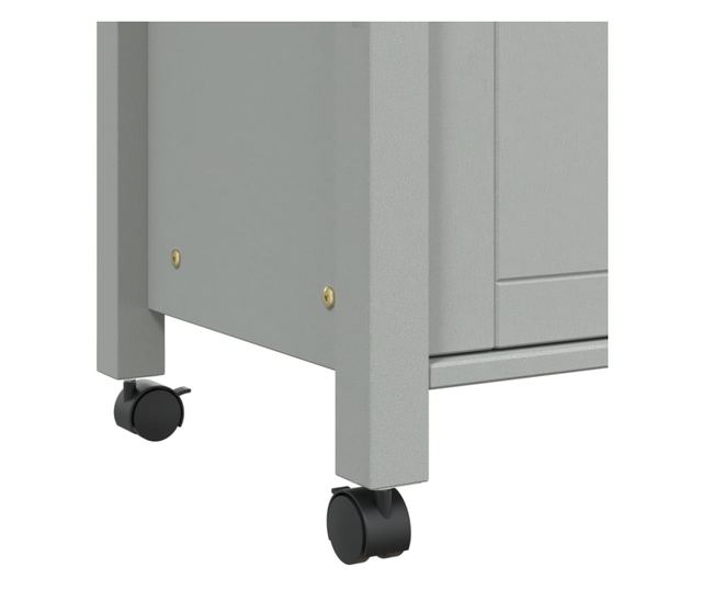 MONZA tömör fenyőfa konyhai kocsi 84 x 40 x 90 cm