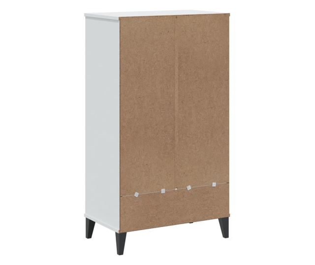 VIKEN fehér szerelt fa cipőszekrény