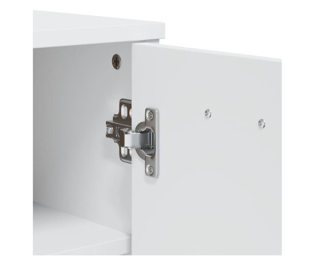 VIKEN fehér szerelt fa cipőszekrény