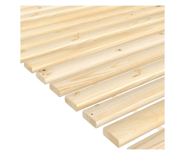 tömör fenyőfa ágylécek 90 x 200 cm