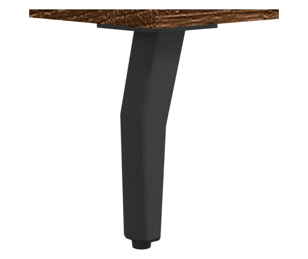 Komoda, smeđi hrast, 69,5x34x90 cm, konstruirano drvo - 11