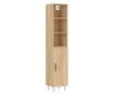 Visoka ormar, hrast sonoma, 34,5x34x180 cm, obrađeno drvo thumbnail 2