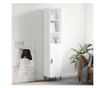 Visoka ormar, bijela, 34,5x34x180 cm, obrađeno drvo thumbnail 1
