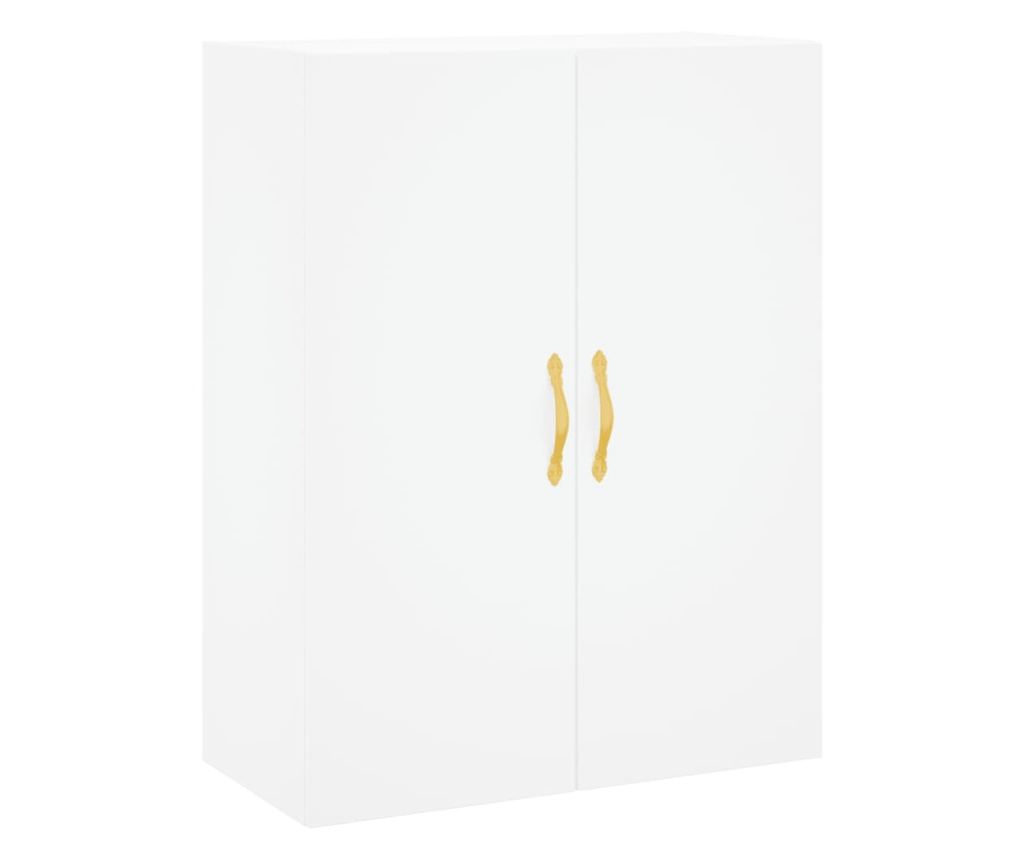 Visoka ormar, bijela, 69,5x34x180 cm, kompozitno drvo - 5