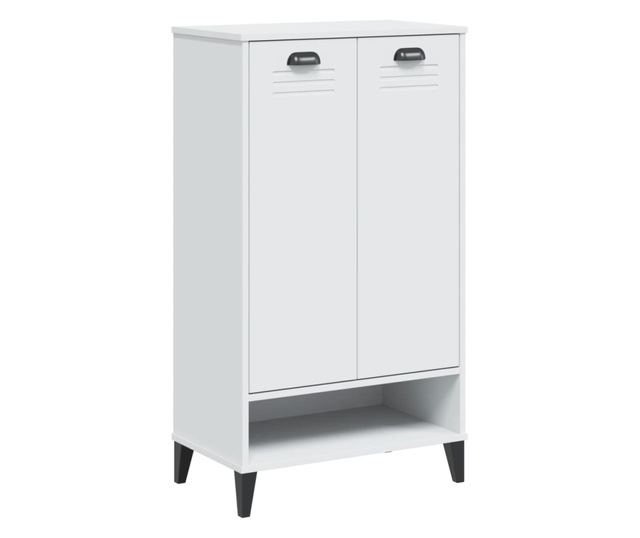 VIKEN fehér szerelt fa cipőszekrény