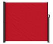 piros behúzható oldalsó napellenző 180 x 300 cm