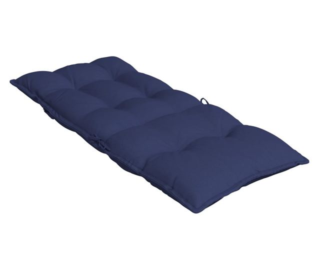 6 db tengerészkék oxford szövet magas háttámlájú székpárna