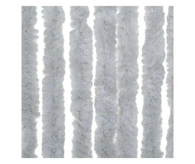 szürke zsenília rovarfüggöny 90x220 cm