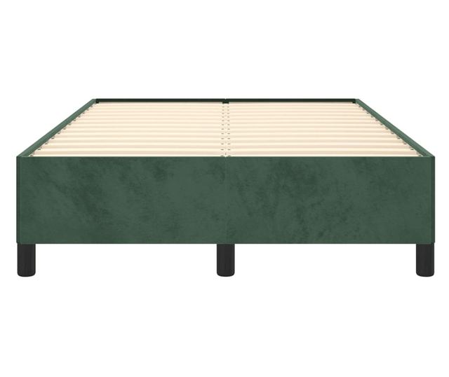 sötétzöld bársony ágykeret 120 x 190 cm