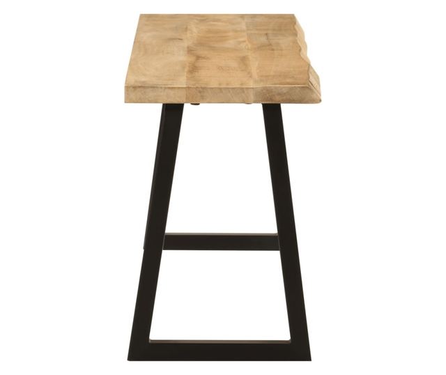 tömör mangófa pad természetes éllel 105 cm