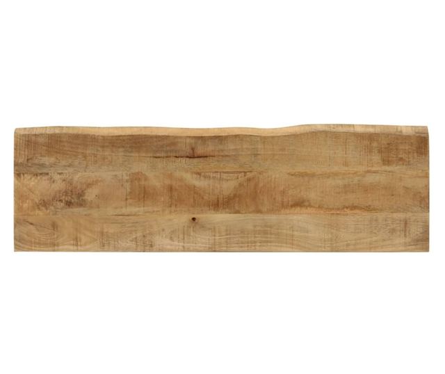 tömör mangófa pad természetes éllel 105 cm