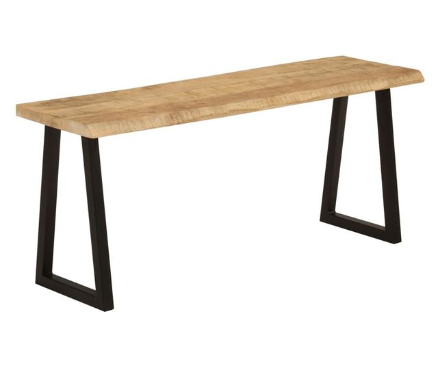 tömör mangófa pad természetes éllel 105 cm