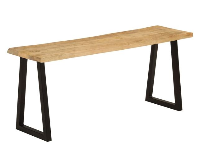 tömör mangófa pad természetes éllel 105 cm