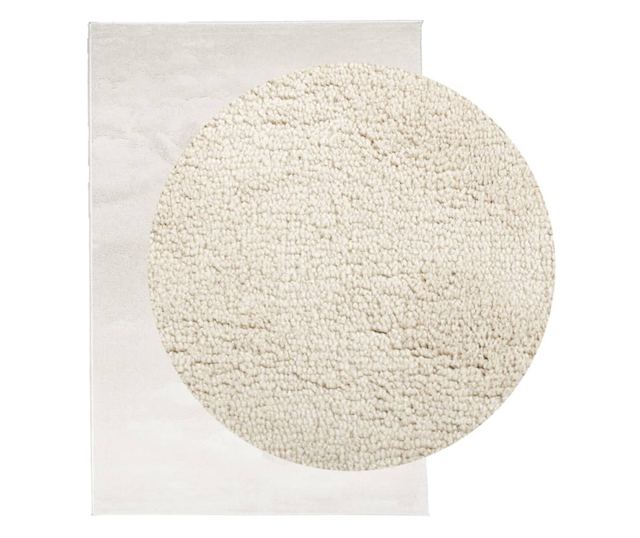 OVIEDO bézs rövid szálú szőnyeg 200 x 280 cm