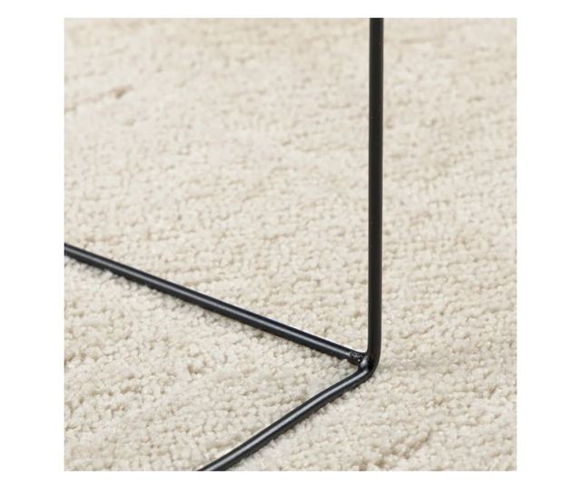 OVIEDO bézs rövid szálú szőnyeg 240 x 340 cm