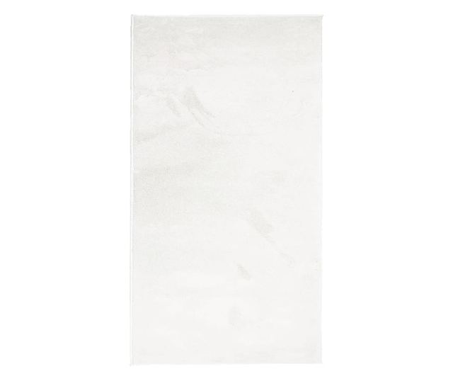 OVIEDO krémszínű rövid szálú szőnyeg 60 x 110 cm
