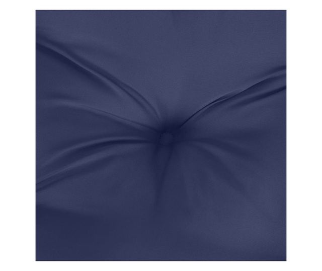 tengerészkék szövet raklappárna 50 x 40 x 12 cm