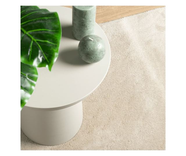 OVIEDO bézs rövid szálú szőnyeg 200 x 280 cm