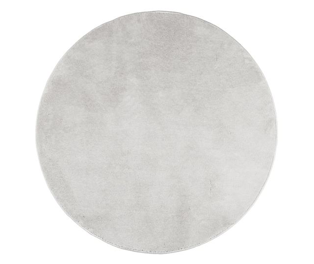 OVIEDO szürke rövid szálú szőnyeg Ø 100 cm
