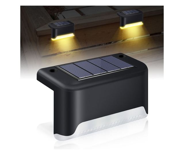 Set 4 x Lampa Solara estetica exterioara pentru GARD sau SCARI