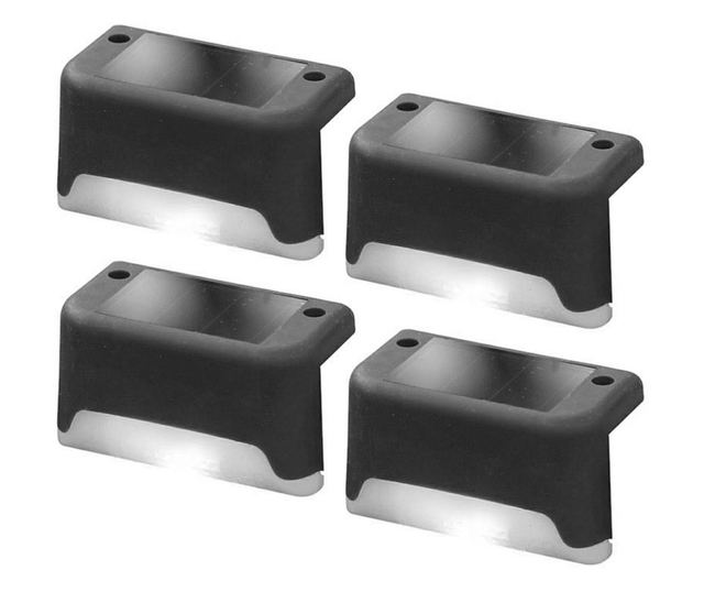 Set 4 x Lampa Solara estetica exterioara pentru GARD sau SCARI