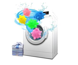Set 5 bile anti-scamosare si inmuiere a rufelor, pentru masina de spalat