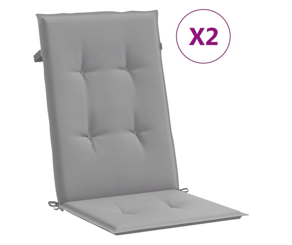 Сгъваеми градински столове с възглавници, 2 бр., Масивно тиково дърво - 10