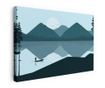 Vászonkép, Blue Light Lake, 40x60 cm thumbnail 1