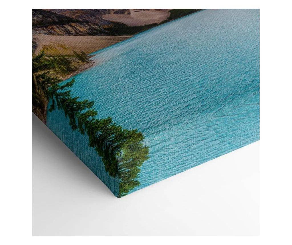 Vászonkép, Blue Magic Lake, 80x160 cm - 2