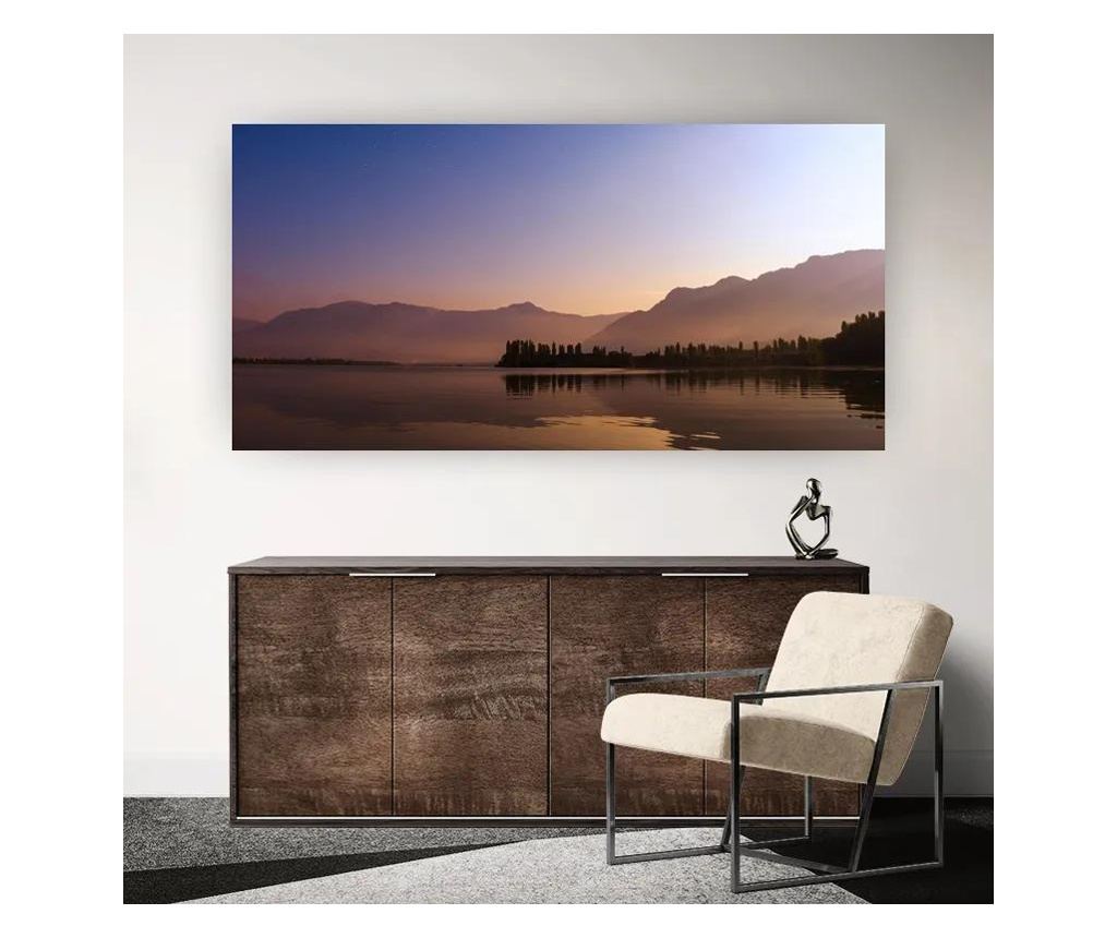 Vászonkép, Brown Light Lake, 40x80 cm - 2