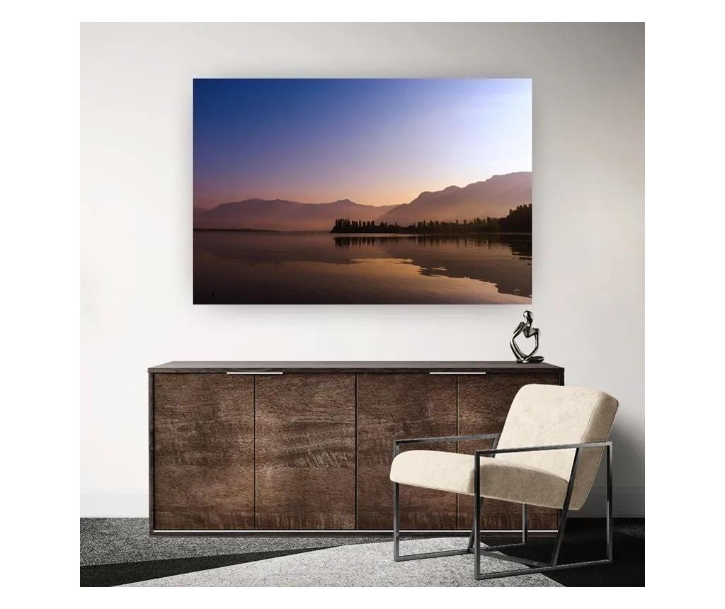 Vászonkép, Brown Light Lake, 20x30 cm - 2