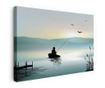 Vászonkép, Fishman Lake View, 80x120 cm thumbnail 1