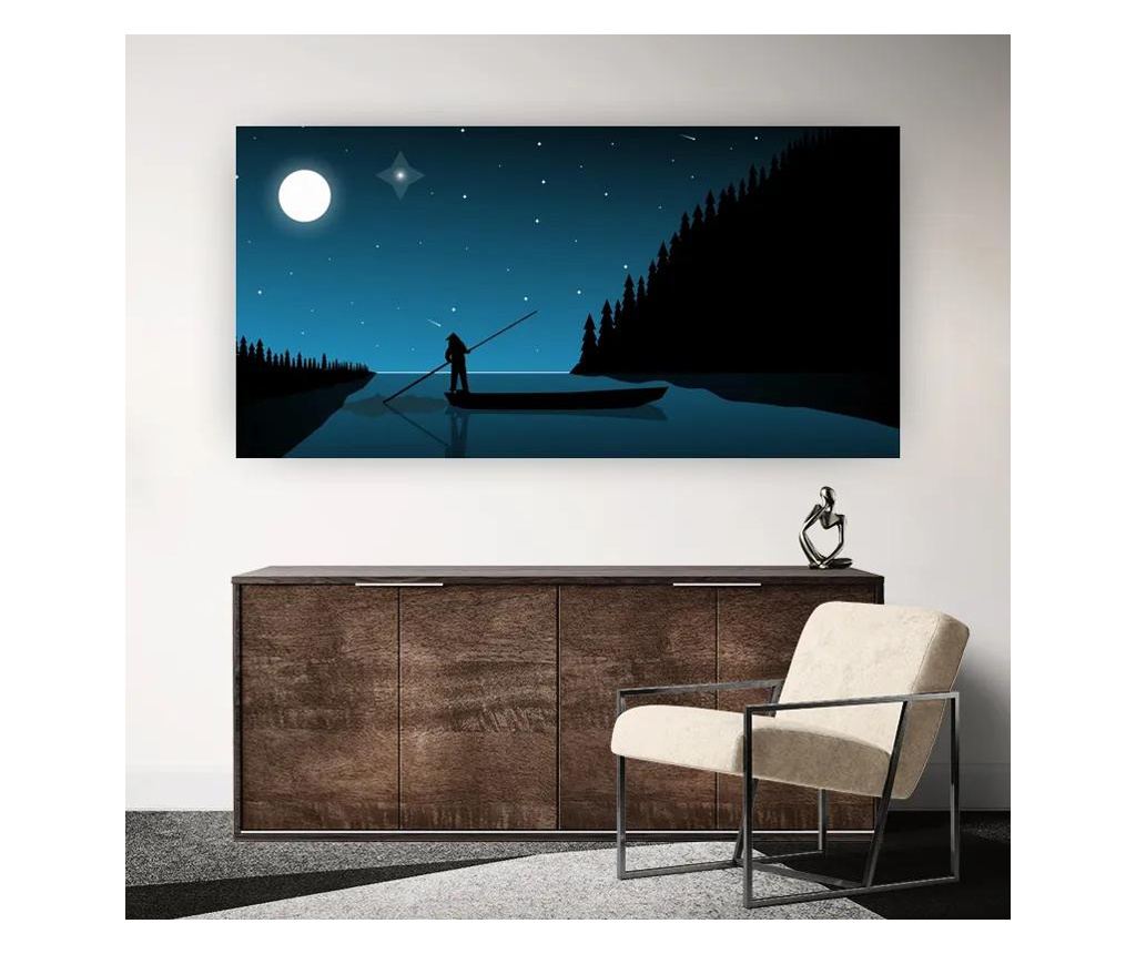 Vászonkép, Fishman Stars, 50x100 cm - 2