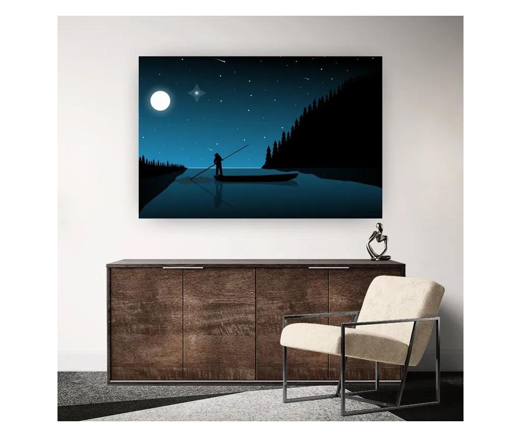 Vászonkép, Fishman Stars, 50x70 cm - 2