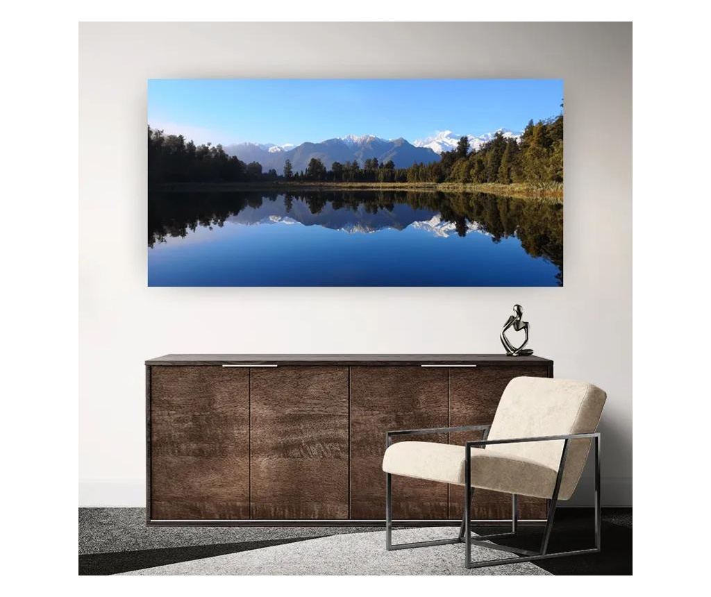 Vászonkép, Forest View Lake, 60x120 cm - 2