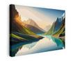 Vászonkép, Green Blue Lake, 30x40 cm thumbnail 1