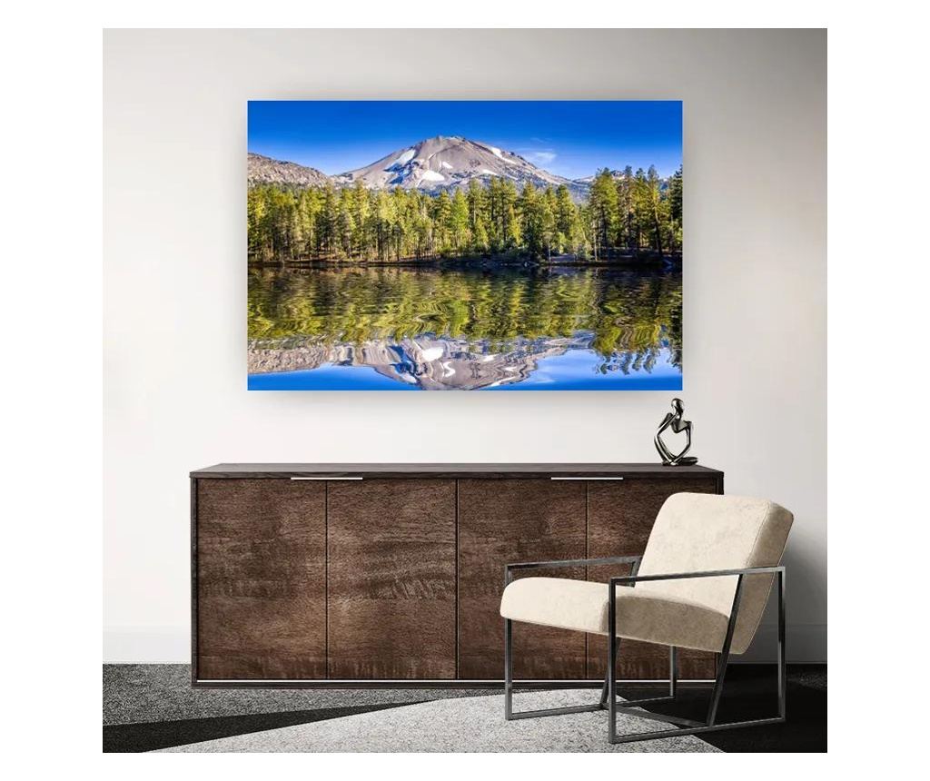 Vászonkép, Green Tree Lake, 70x100 cm - 2