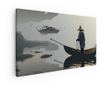 Vászonkép, Grey Lake Man, 50x100 cm thumbnail 1