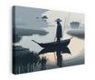 Vászonkép, Japan Fisherman, 80x120 cm thumbnail 1