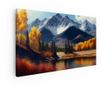 Vászonkép, Lake Autumn View, 40x80 cm thumbnail 1