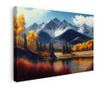 Vászonkép, Lake Autumn View, 30x40 cm thumbnail 1
