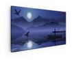 Vászonkép, Lake Purple Night, 50x100 cm thumbnail 1
