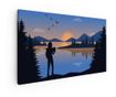 Vászonkép, Lake Woman View, 40x80 cm thumbnail 1
