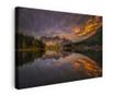 Vászonkép, Misurina Sunset, 40x60 cm thumbnail 1