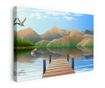 Vászonkép, Morning Lake, 30x40 cm thumbnail 1