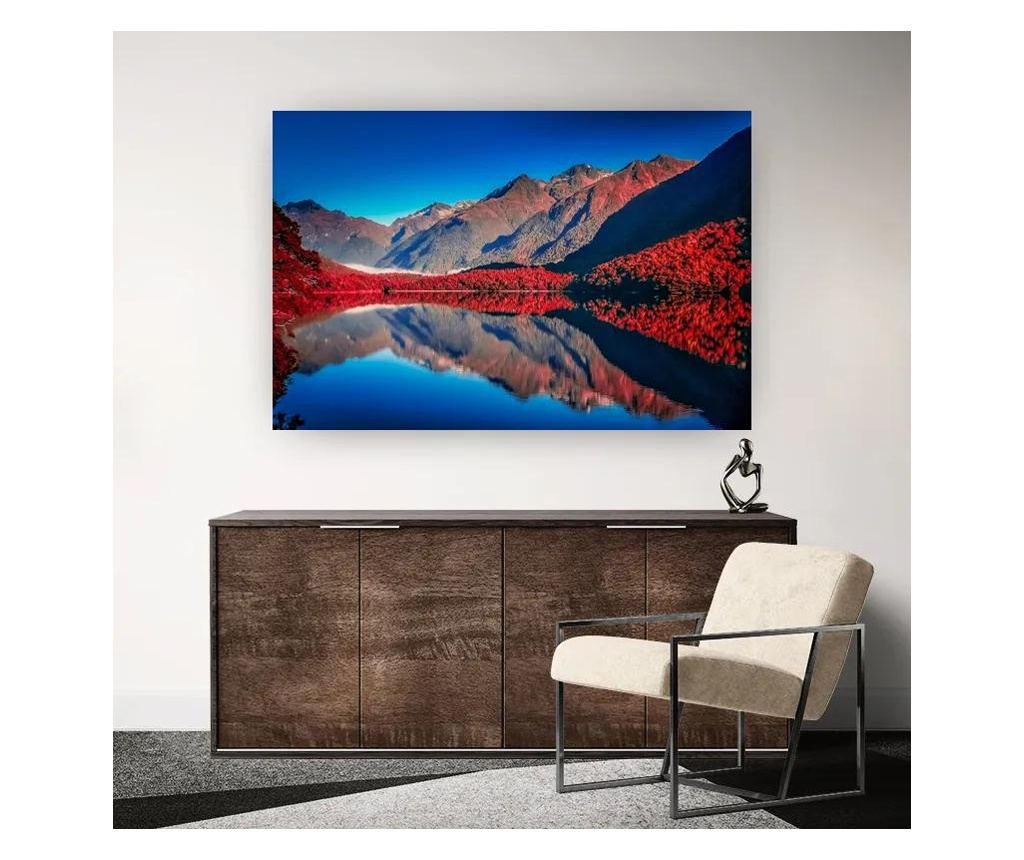 Vászonkép, New Zealand Lake, 70x100 cm - 2